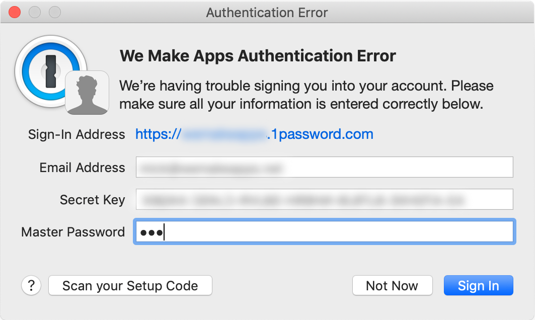 Authenticator App 1password